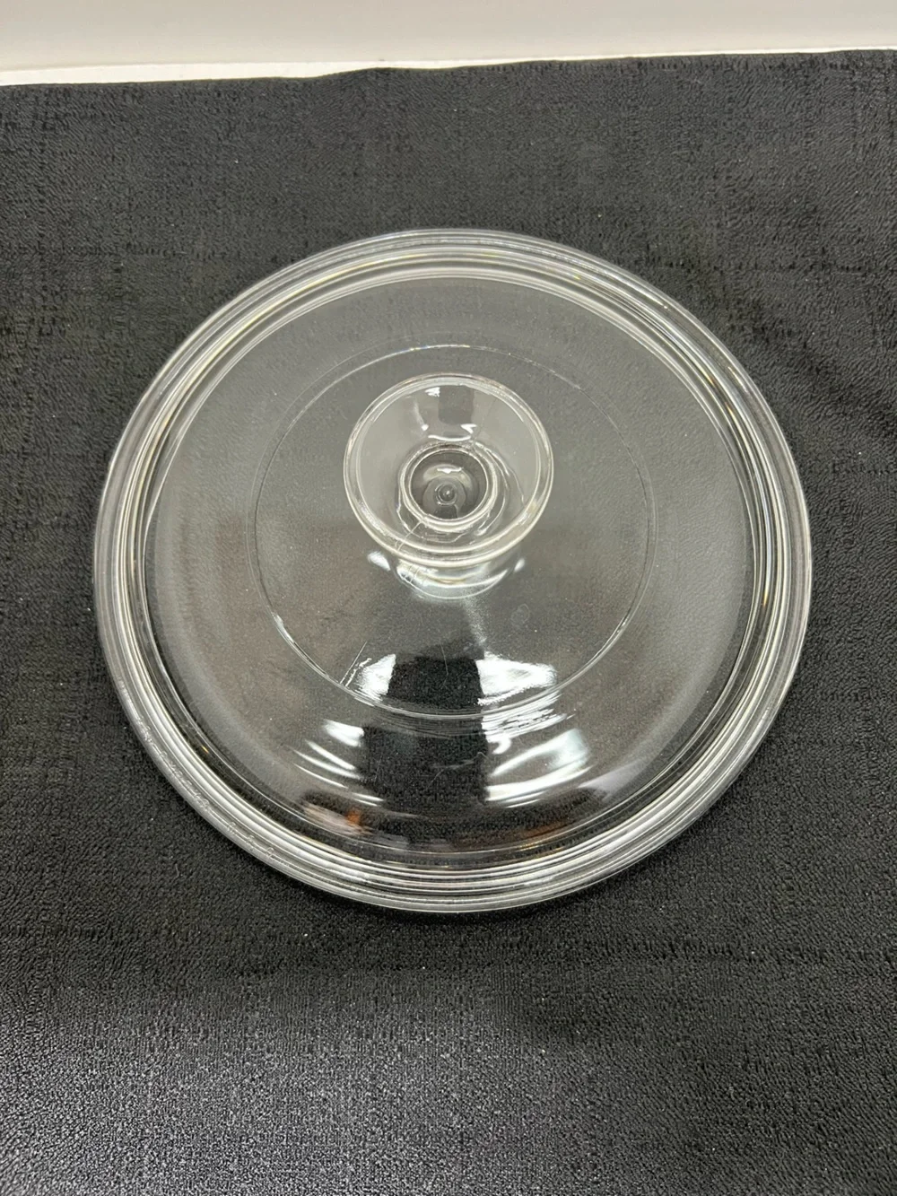 Vintage Pyrex G-5-C Round Clear Glass Lid